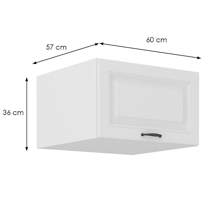 Küchenschrank Stilo weiß matt/weiß 60 Nagu-36 1F