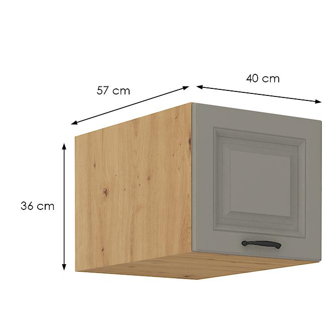 Küchenschrank Stilo claygrey/artisan 40 Nagu-36 1F