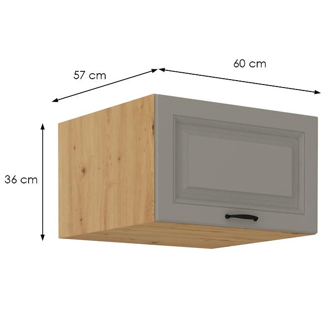 Küchenschrank Stilo claygrey/artisan 60 Nagu-36 1F