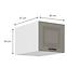 Küchenschrank Stilo claygrey/weiß 40 Nagu-36 1F,2