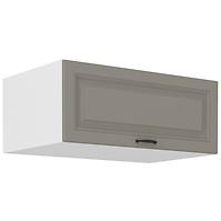 Küchenschrank Stilo claygrey/weiß 80 Nagu-36 1F