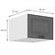 Küchenschrank Stilo dustgrey/weiß 50 Nagu-36 1F,2