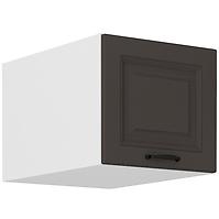 Küchenschrank Stilo graphit matt/weiß 40 Nagu-36 1F