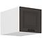 Küchenschrank Stilo graphit matt/weiß 40 Nagu-36 1F