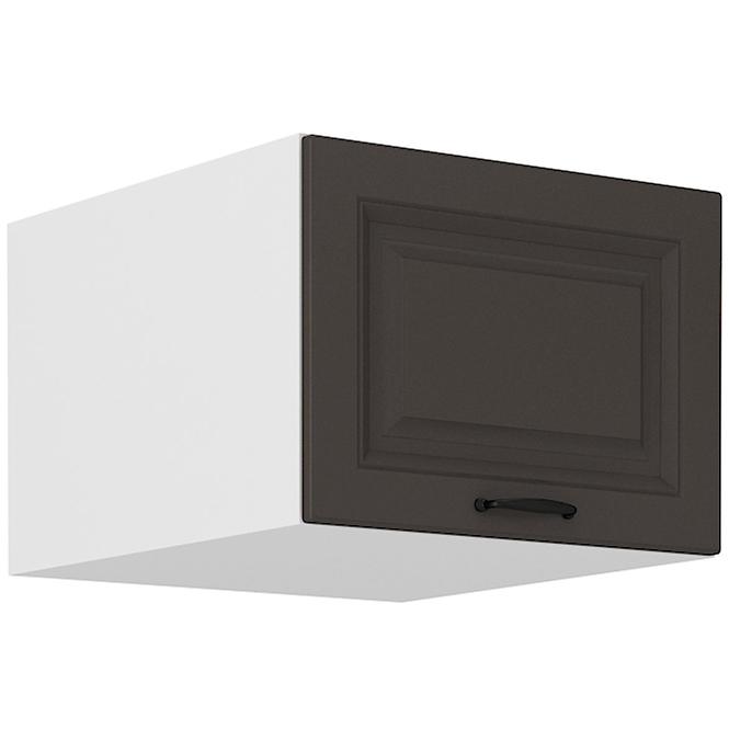 Küchenschrank Stilo graphit matt/weiß 50 Nagu-36 1F