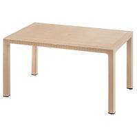 Tisch aus Kunststoff Infinity Beige, 147x87 cm