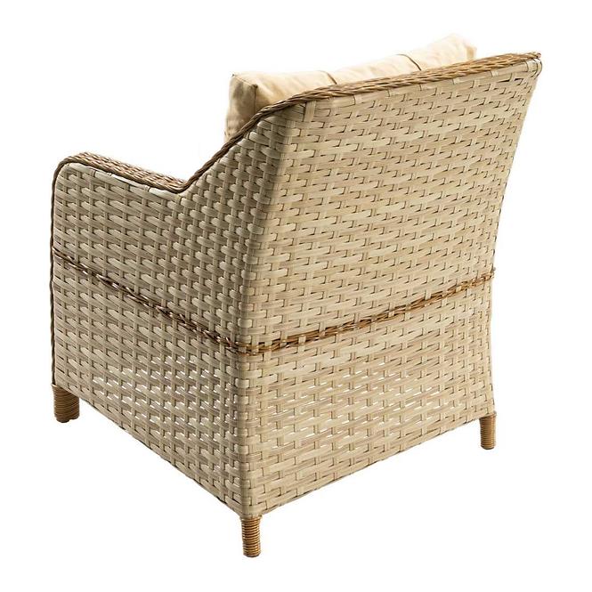Gartengarnitur aus Kunstrattan Ravena 7 Beige/Braun