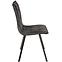 Stuhl Orlando schwarzer Velours,4