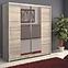 Schrank Lizbona 2 203cm  Eiche Sonoma,2