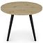 Tisch Log TB circle 100x100 artisan/schwarz,2