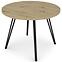 Tisch Log TB circle 100x100 artisan/schwarz,3