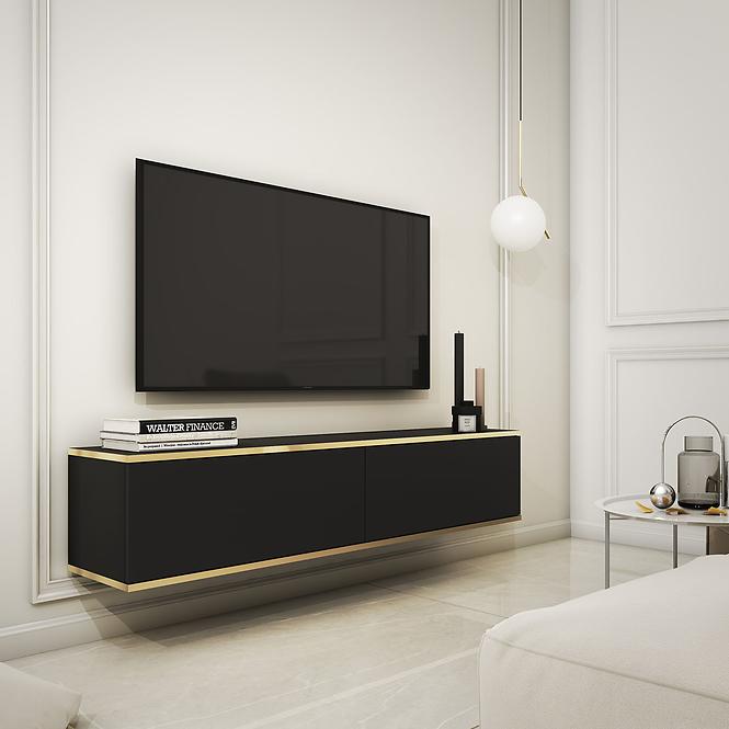 Tv tisch Oro 135 schwarz