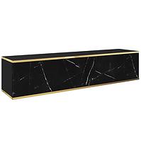 Tv tisch Oro 135 schwarzer Marmor