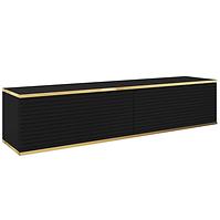 Tv tisch Oro 135 MDF schwarz