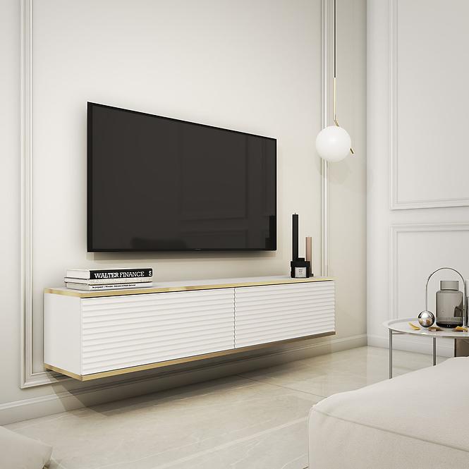 Tv tisch Oro 135 MDF weiß