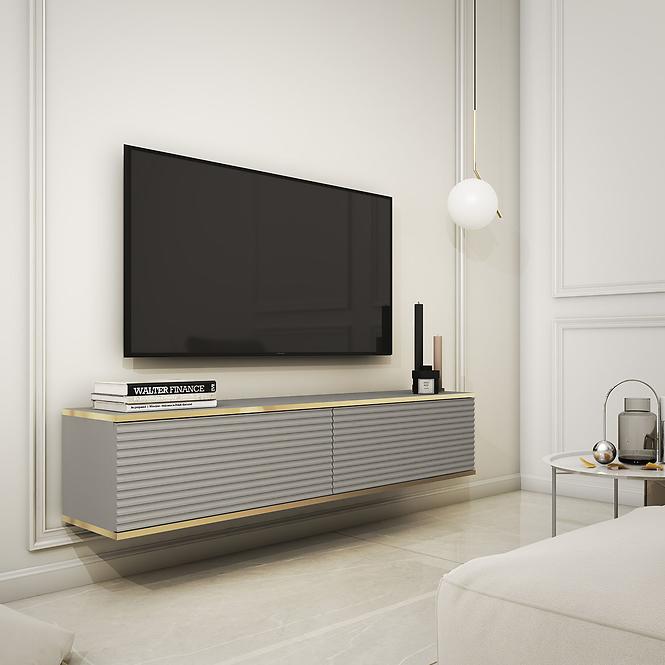 Tv tisch Oro 135 MDF grau