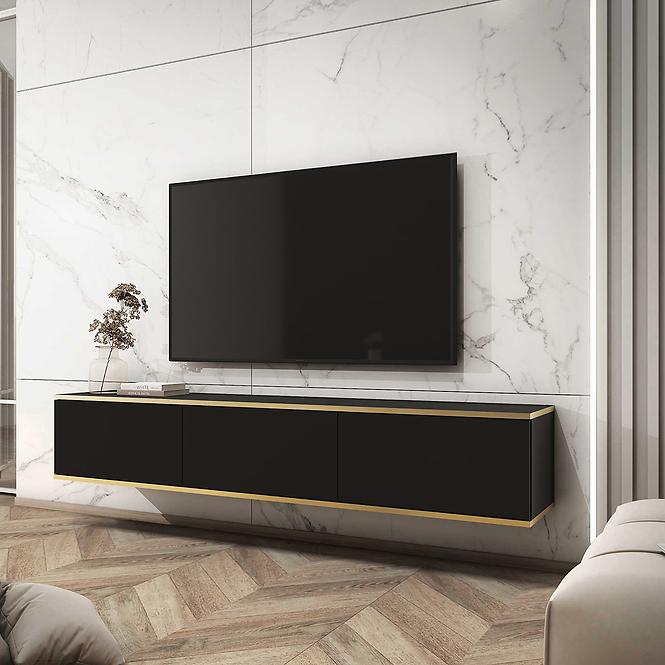 Tv tisch Oro 175 schwarz