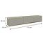 Tv tisch Oro 175 grau,2