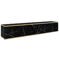 Tv tisch Oro 175 schwarzer Marmor
