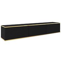 Tv tisch Oro 175 MDF schwarz