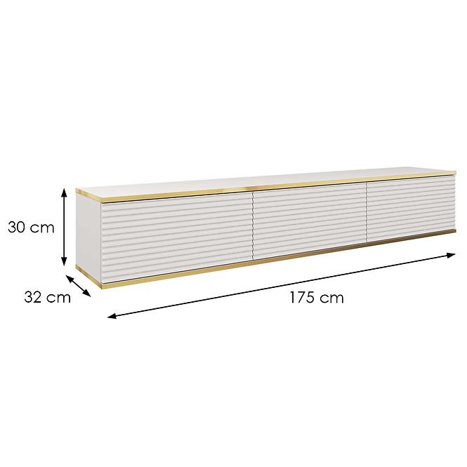 Tv tisch Oro 175 MDF weiß
