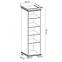 Schrank Kora KRD1 58 cm Eiche canyon,3