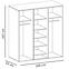 Schrank Montana 166cm Eiche Lefkas Dunkel, S3D,2