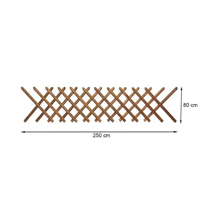 Jägerzaun 250x80