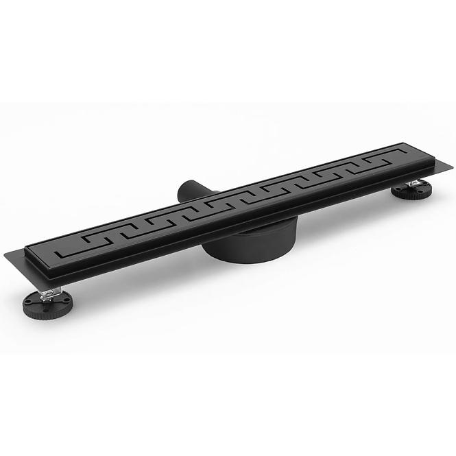 Duschablaufrinne Rea Greek Pro Schwarz 700