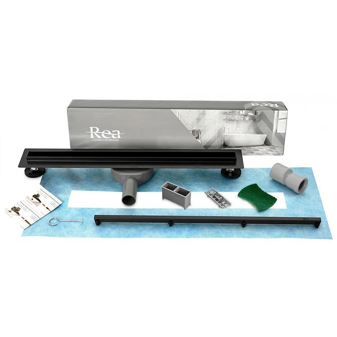 Duschablaufrinne Rea G6992 Neo Slim Pro 500 Schwarz