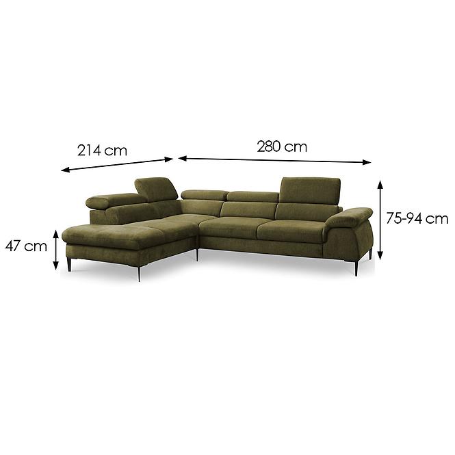 Ecksofa Blues L L Vogue 10,6