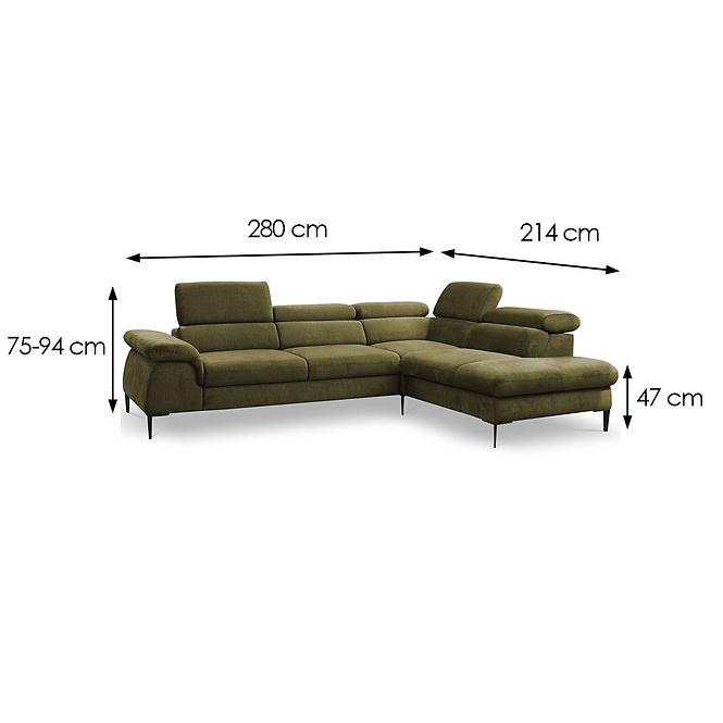 Ecksofa Blues L P Vogue 10,6