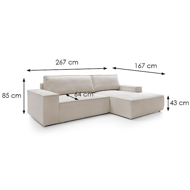 Ecksofa Faro M P Poso 100