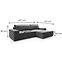 Ecksofa Faro M P Poso 22,6
