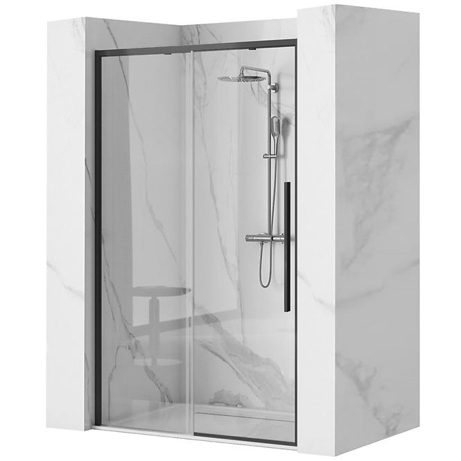 Duschtür Solar 150x195 black Rea K6360
