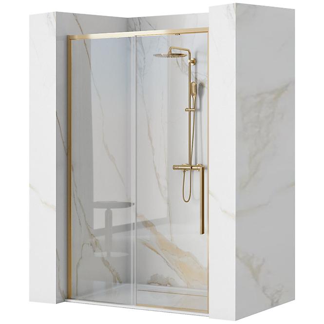 Duschtür Solar 100x195 gold Rea K6547