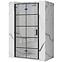 Duschtür Molier 80x190 black Rea K8537