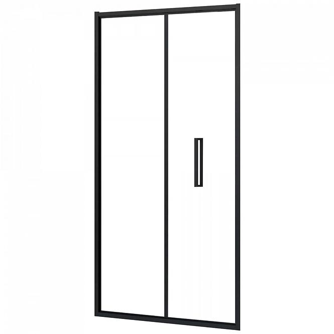 Duschtür Rapid Fold 80x195 black Rea K6418