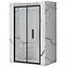 Duschtür Rapid Fold 100x195 black Rea K6418
