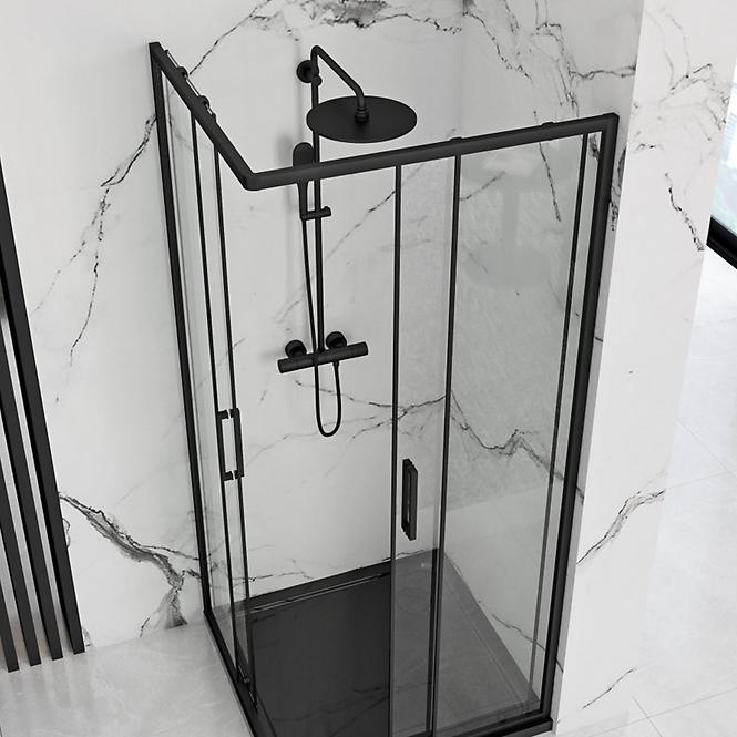 Duschkabine Punto Rea K4801 90x90x190 black