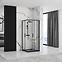 Duschkabine Punto Rea K4806 100x80x190 black,5