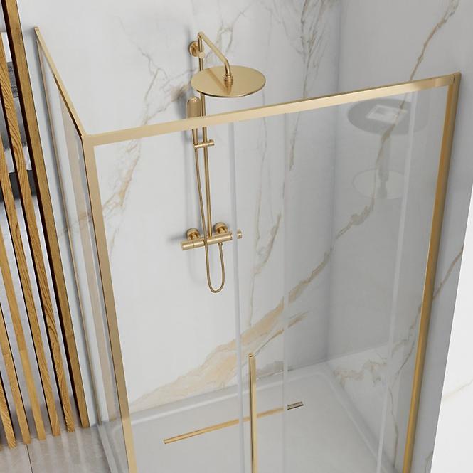 Duschkabine Solar Rea K4900 90x90x195 gold