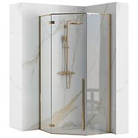 Duschkabine Diamond Rea K6616 100x100x195 gold
