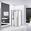 Duschkabine Fargo Rea K6318 90x90x195 black,6