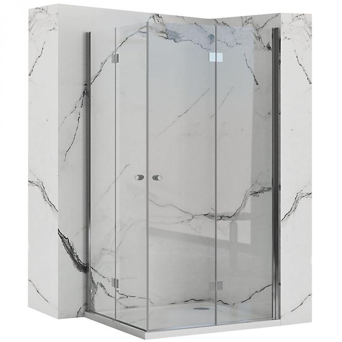 Duschkabine Fold N2 Rea K9991 90x90x190 chrom