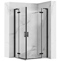Duschkabine Hugo Rea K6602 100x100x200,5 black