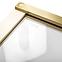 Duschkabine Hugo Rea K6609 90x90x200,5 gold brush,3