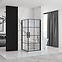 Duschkabine Rubik Rea K9231 90x90x195 black,4