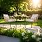 Gartenset Engesland Balcony Schwarz,2