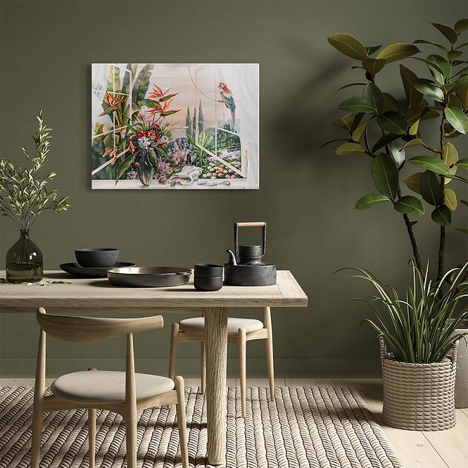 Bild Canvas 60x80 ST659 Green Window CA-13936